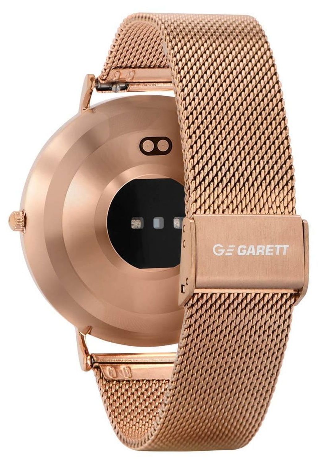 Smartwatch damski Garett Verona złoty stalowy. Damski Smartwatch Garett. Smartwatch Garett damski na bransolecie. Smartwatch damski w złotym kolorze. Damski Smartwatch Garett na prezent (2).jpg